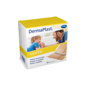 DermaPlast Textil zuschneidbar Pflasterrolle
