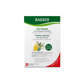 Rausch Vital Kapseln mit Schweizer Kräuter